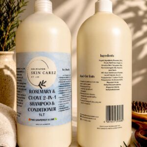 ROSEMARY & CLOVE ALL-in-ONE SHAMPOO & CONDITIONER 1LT